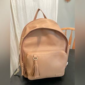 Skip Hop
Greenwich Tasseled Vegan Leather Backpack Diaper Bag